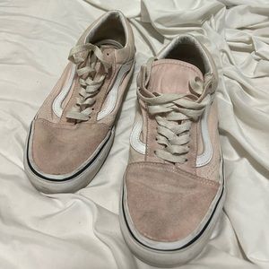 Pink vans shoes